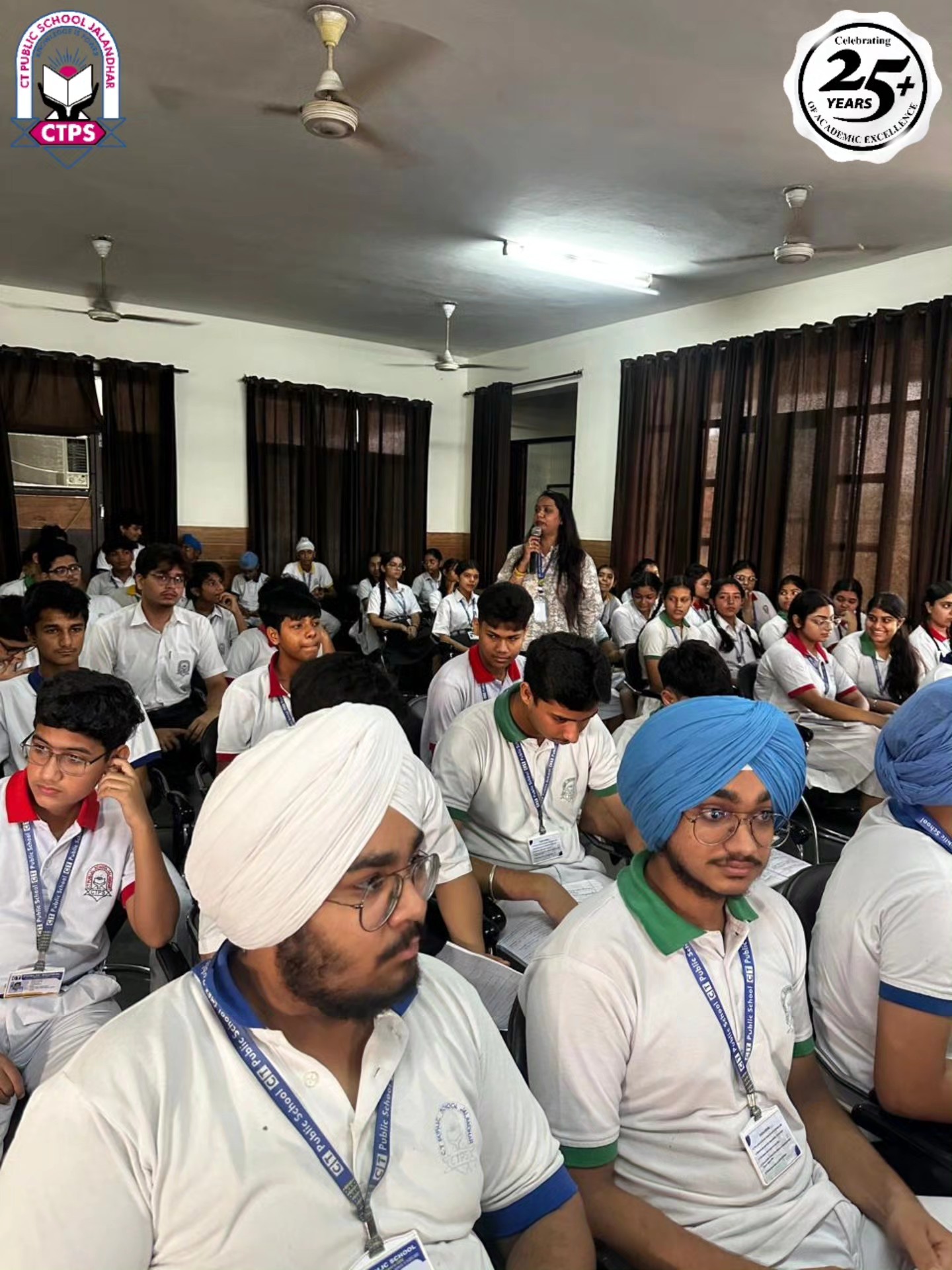 Career Guidance Session for Grades IX & X at CT Public School