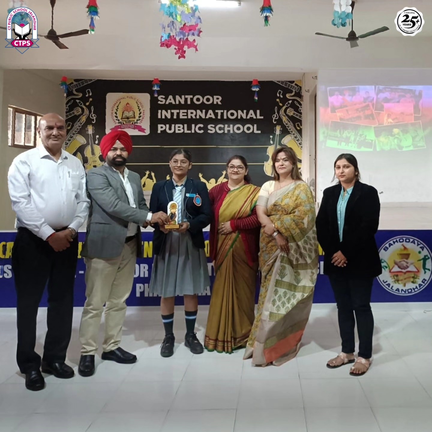 CTPS Students Excel at Sahodaya Slogan Writing Competition