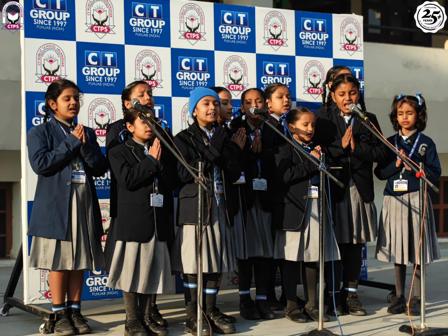 Grade II Conducts Enthusiastic Morning Assembly at CT Public School