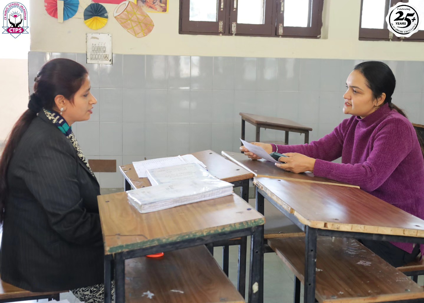 Successful Parent-Teacher Meeting at CT Public School
