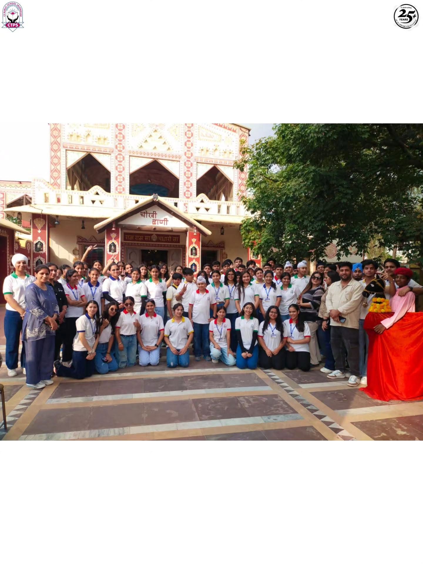  One-day recreational trip was organized for students of CT Public School to Snow Park, Jabli and Chokhi Dhani, Panchkula
