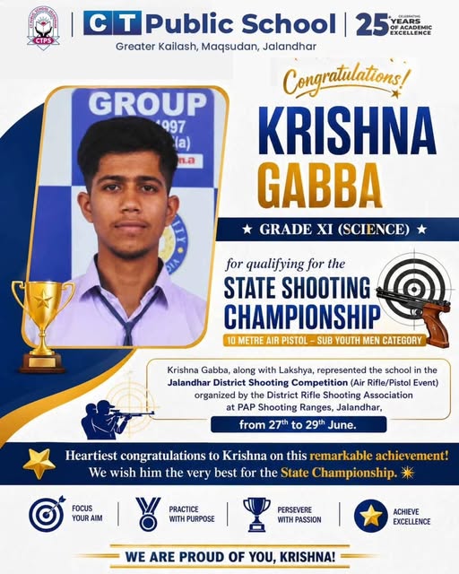 🎯 *Congratulations, Krishna!* 🏆